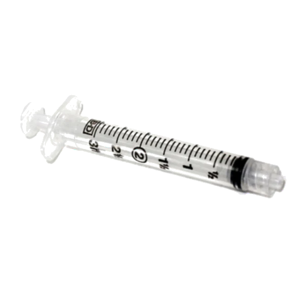 BD 3mL Syringe Barrel Luer-Lock