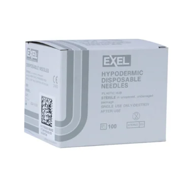 Exel Luer-Lock Hypodermic Needle - 27g, 1 1/4" (32mm)
