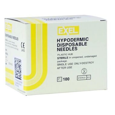 Exel Luer-Lock Hypodermic Needle - 30g, 1" (25mm)