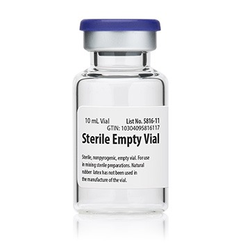 Pfizer Empty Sterile Vial - 10mL, 10-pack - Image 2